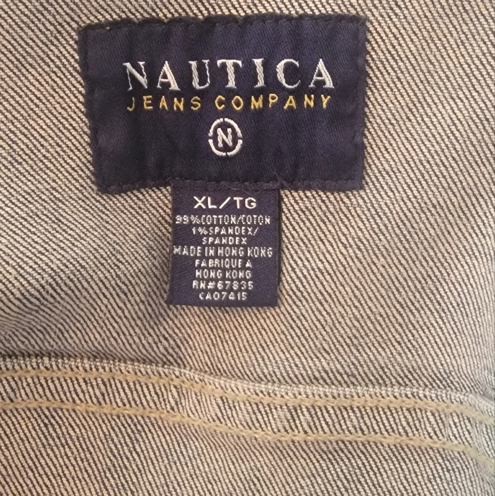 Nautica Denim Jacket - Size XL - Picture 3 of 5
